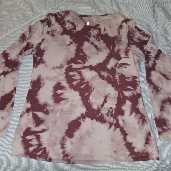 No Bull Tie Dye Long Sleeve Tee Purple Medium - Picture 7 of 7